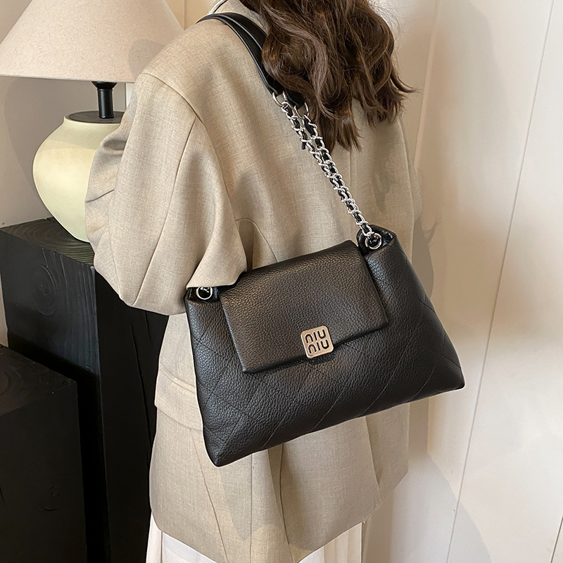 Designer Bag Luxury Bag Shoulder Bag Commuter Shoulder Everything Simple Texture Underarm New Dia Chain For Women