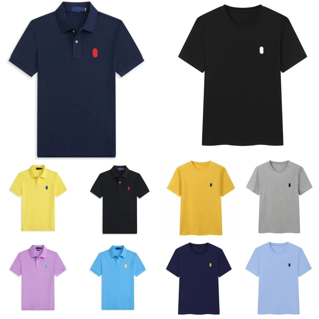 Men's Polo t shirt Classic Shirt Men's Women's Fashion Casual polo shirt Summer Business shirt Round neck unisex T-shirt Men's top S-XXL