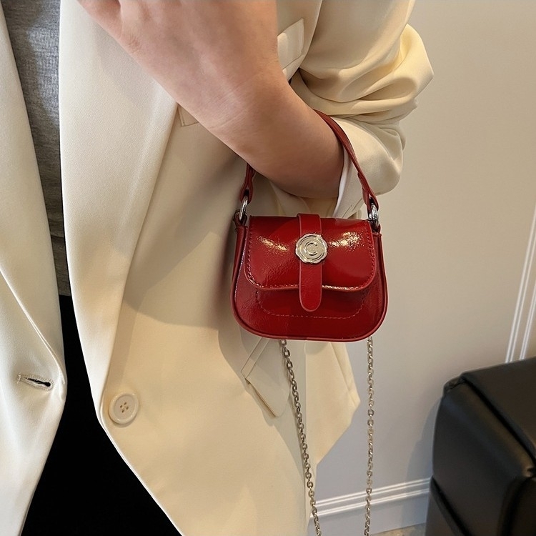 Free shipping hot selling fashion senior sense saddle bag new girl small bag Korean parent-child diagonal bag