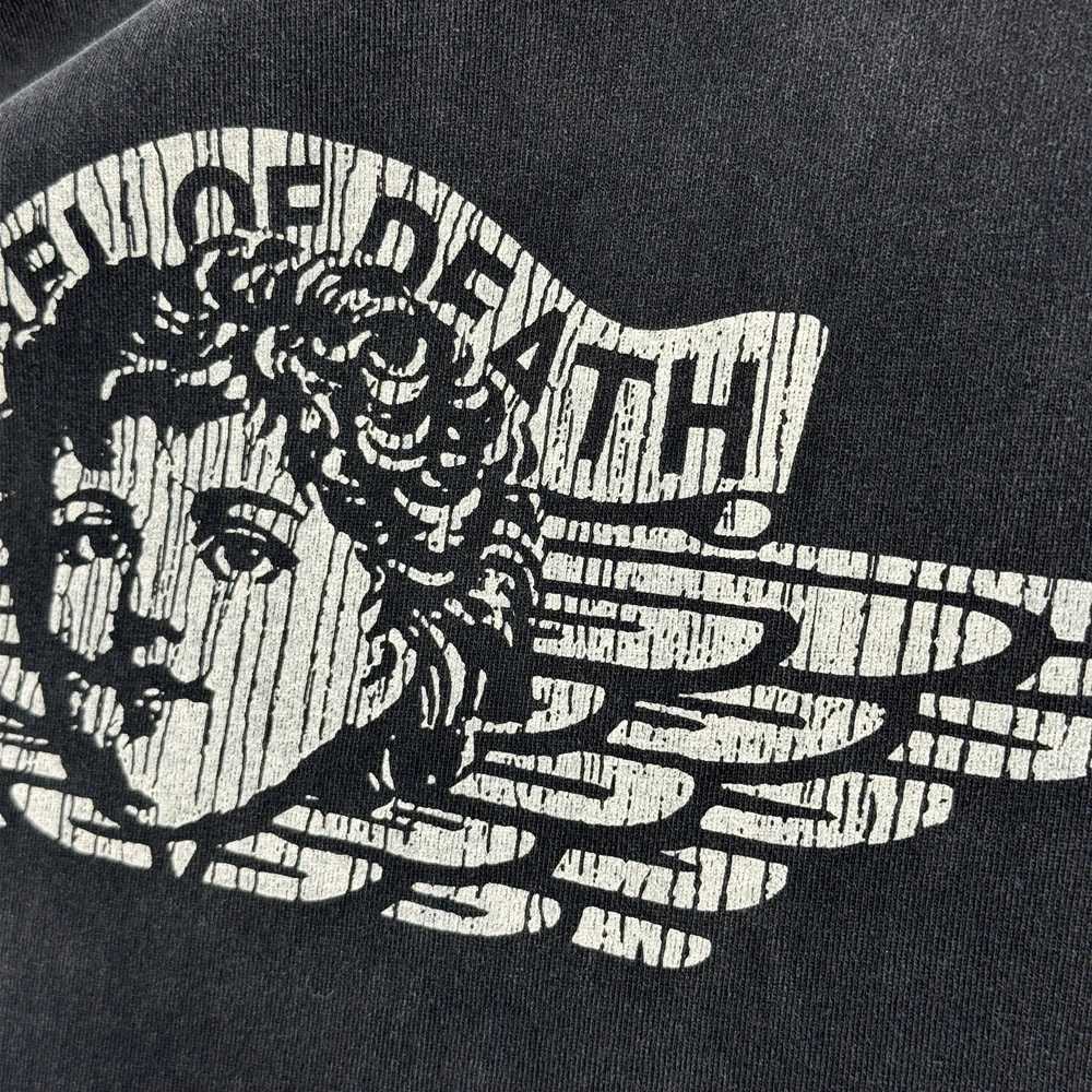 Yao Fashion SAINT OF MICHAEL Casual Graphics Print Streetwear Oversize HighStreet Vintage Tee Tops Y2k Retro T Shirt For Men X250329