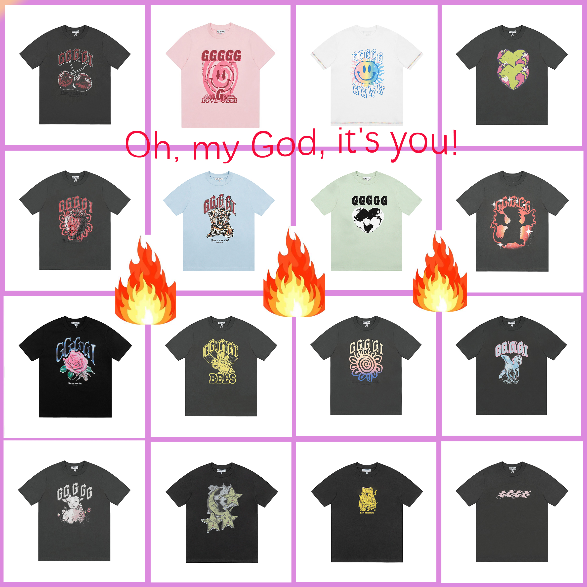 T shirt for Men Designer T Shirts Tshirt Men Top Oversized Tee Shirt mantshirt Clothing Fashion Summer Crew Neck Short Sleeve 2025 Latest model size s-xl