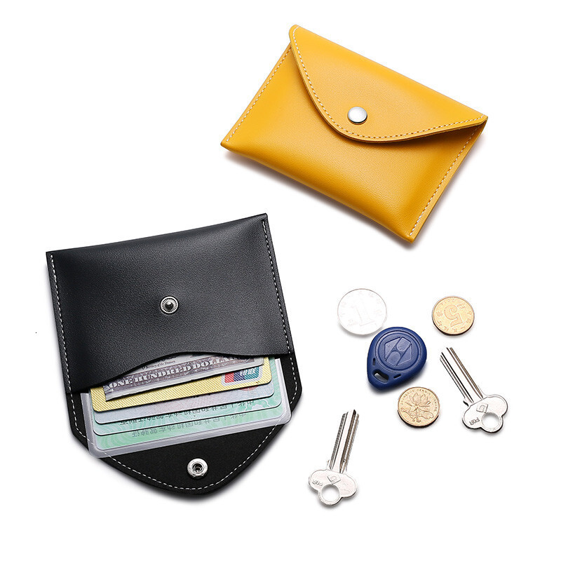 Designer Pack New Niche Minimalist Zero Wallet Integrated Deck Compact Multi Functional Coin Packaging Meal Card Small Bag Driver's License Cover