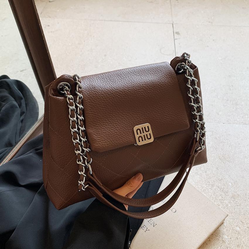 Designer Bag Luxury Bag Shoulder Bag Commuter Shoulder Everything Simple Texture Underarm New Dia Chain For Women
