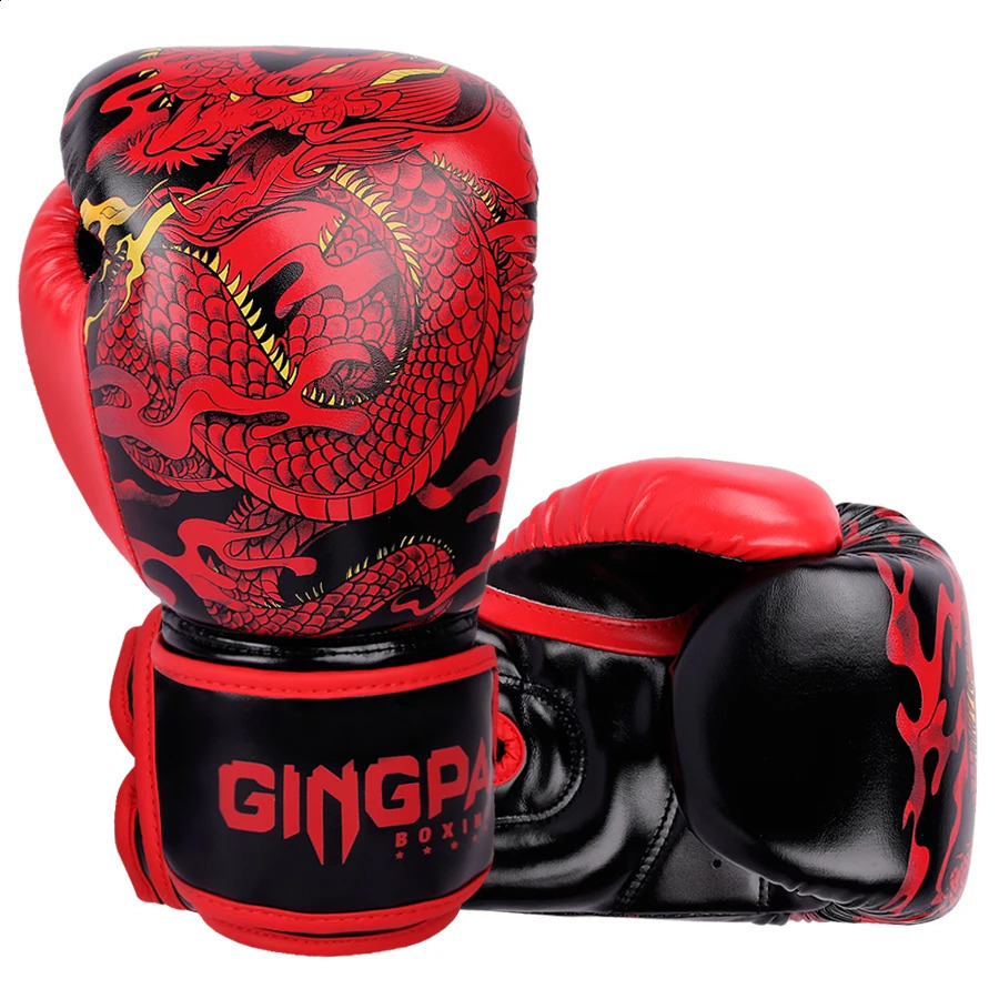 10/12/14 OZ Children Adult Muay Thai Boxing Gloves Taekwondo MMA Martial Arts Boxing Gloves Equipment DEO 250328