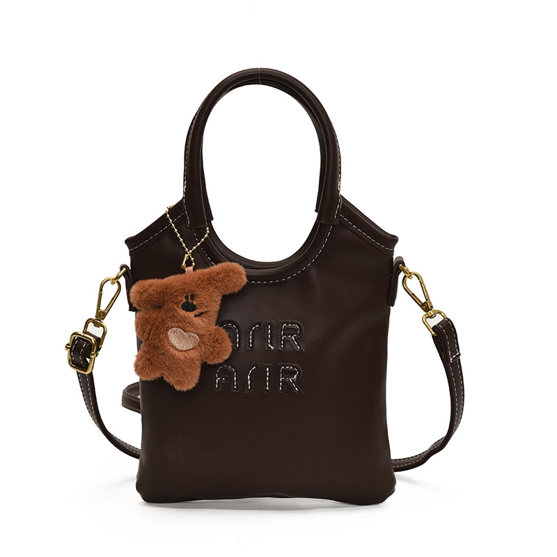 Hot selling fashion children's bag canvas denim handbag new trend senior sense crossbody bag