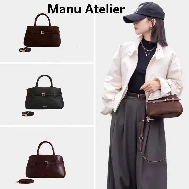 Manu Atelier New Women's Light Shoulder Bag High Quality Handbag