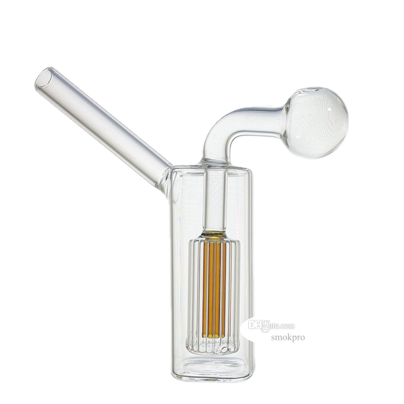 Stem Oil Burner Glass Bubbler Rig Pipe One Piece Design