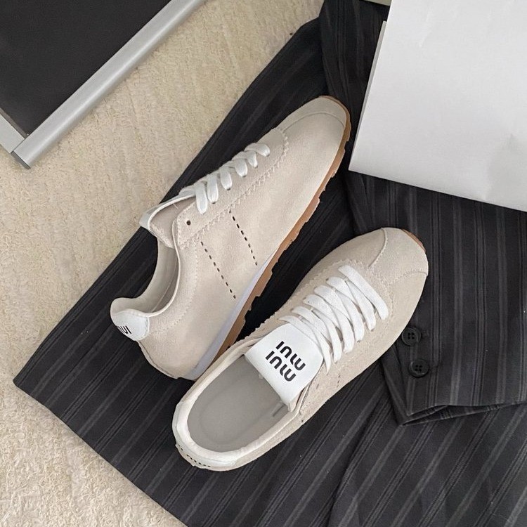 designer shoes new Women's old soft leather casual sports shoes women's sneakers German training shoes