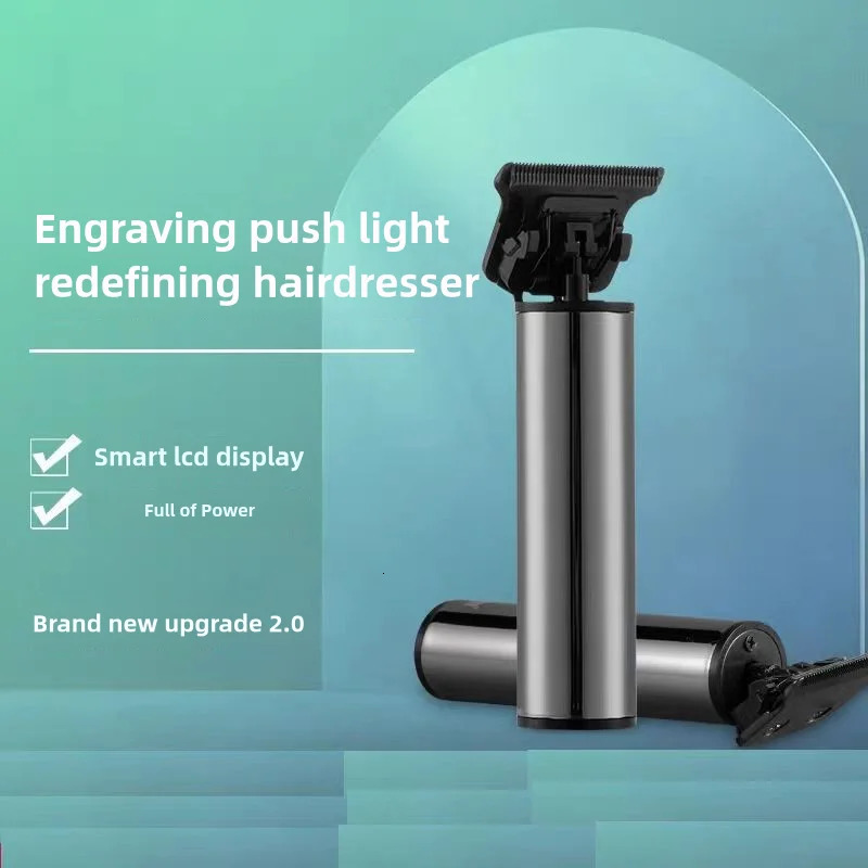 Mens Professional Hair Clipper USB Charging Electric with Guide Comb Retro 250326 C260312