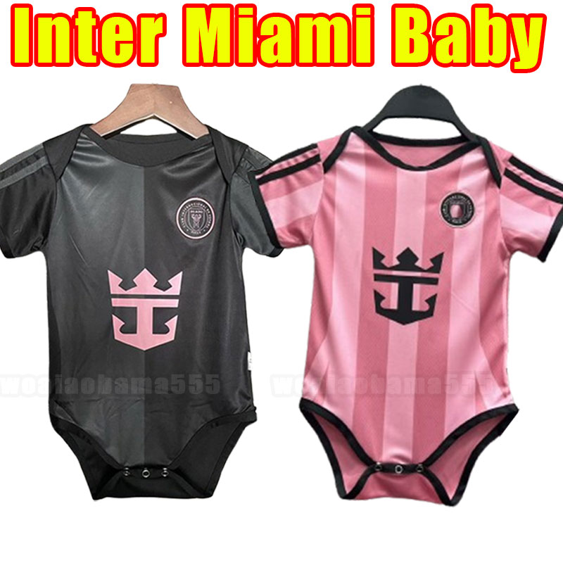 Baby Inters Miami Soccer Jerseys 2025 2026 CF Matuidi MARTINEZ CAMPANA YEDLIN BECKHAMS 25 26 football shirt home away enfants