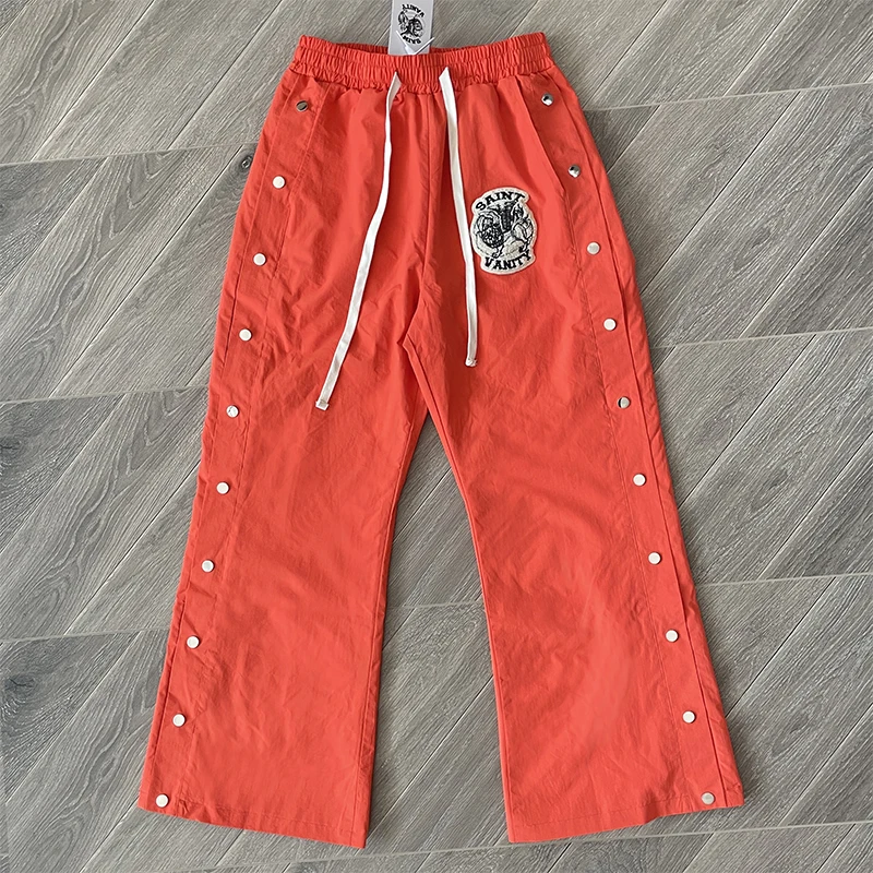 SAINT VANITY embroidered casual sweatpants