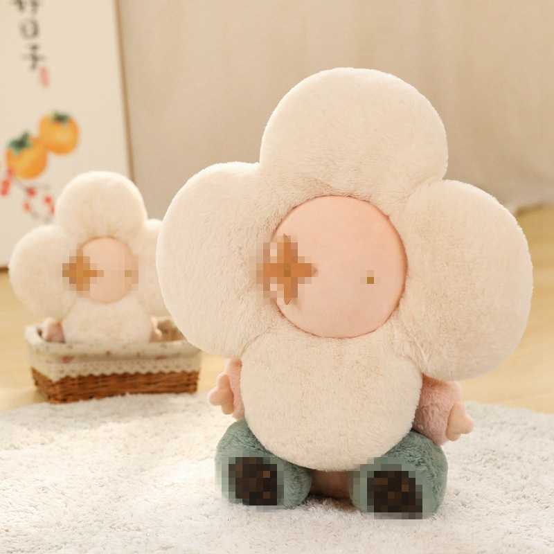 Keychains Lanyards Internet celebrity sun flower plush toy doll doll pillow girlfriend sleeping hug Christmas gift H25325