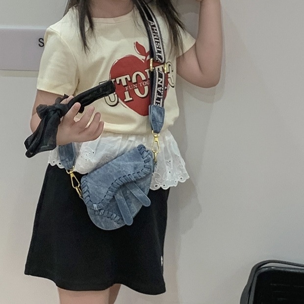 New fashion single shoulder crossbody bag personality saddle bag for boys and girls Korean version accessories fashion bag