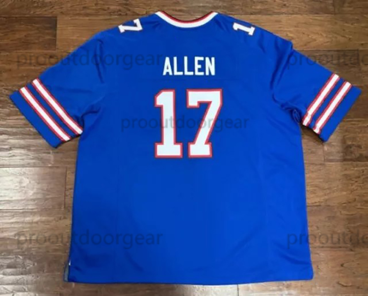 17 Allen 2025 Football Jersey Kincaidi Coleman Shakir Cook Gore Jr. Gilliam Custom Jerseys Mens Womens Youth