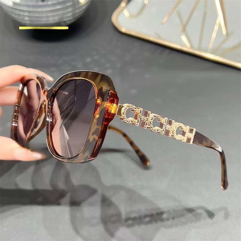 free shipping designer Sunglasses for woman and men Anti-UV vintage black Adumbral Sunglasses