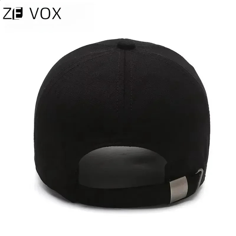 Mens Hat 2025 Spring and Summer Male Baseball Cap Casual Golf Trucker Dad Hat Outdoor Black Solid Color Windproof Adjustable Sn 250319