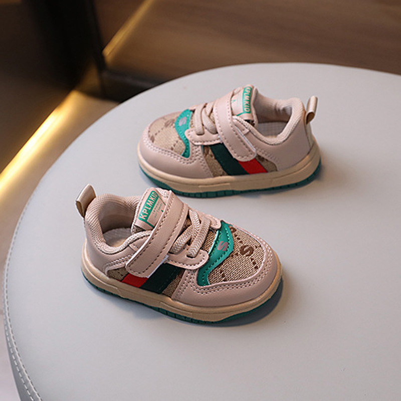 Baby Shoes Spring Autumn New Boys Girls Sneakers Soft Soled Toddler Shoes Kids Sports Shoes Children's Infant Shoes Sizes US1C-US9C K0727