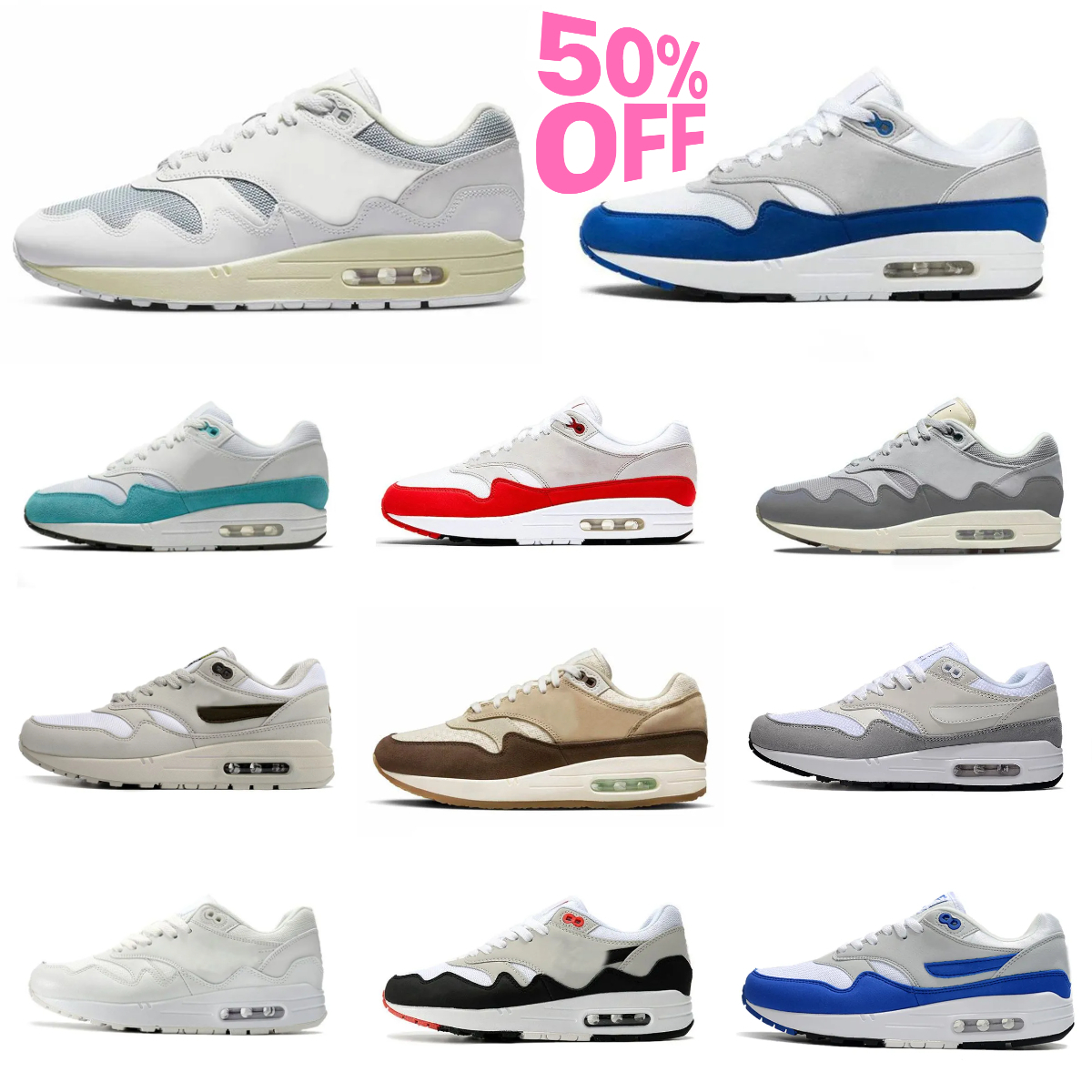 Trainers 1 87 Men Women Running Shoes Patta Aqua Black White 87S Gray Sport Red Tennis Sports Shoe Noise Monarch Baroque Cave Stone Saturn Atomic Teal Outdoor Sneakers