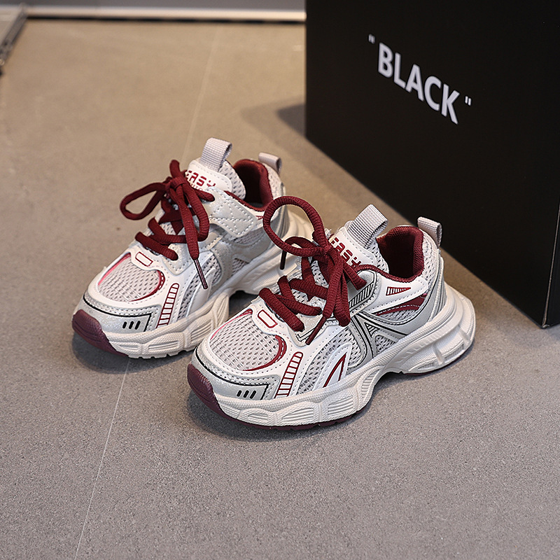 Toddl er Boys Mesh Shoes for Spring Summer Children Causal Sneaker Happysteps Kid Boy and Girl Outdoor shoes Color Mixed Student Trainers Shoes Sizes 