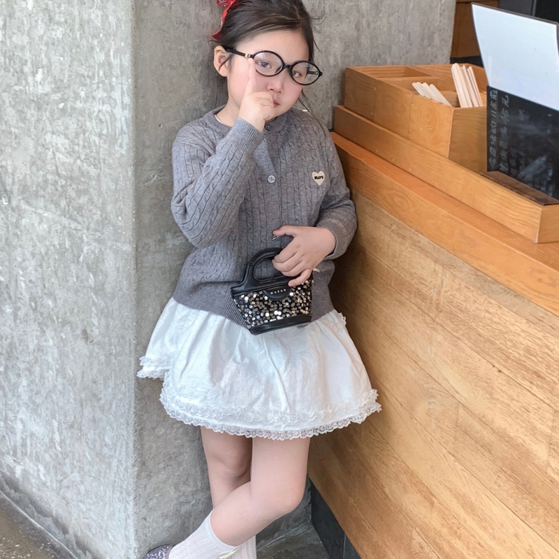 Fashion niche everything with sequins girls carrying small bags personality trend baby purse