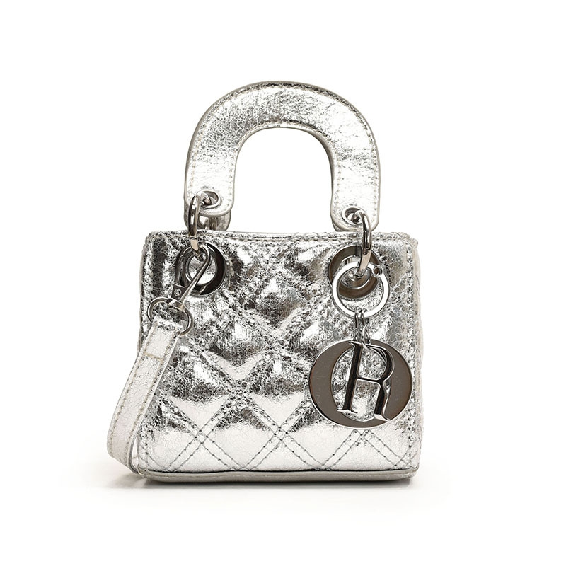 Explosive Korean fashion Ringer small fragrance mini Lady Diana bag girl's crossbody handbag