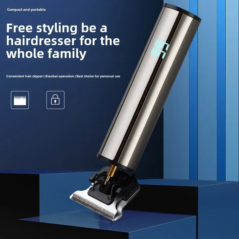 Mens Professional Hair Clipper USB Charging Electric with Guide Comb Retro 250326 C260312