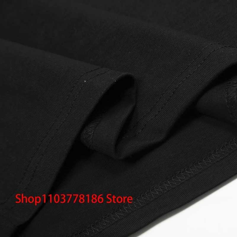 UTOPIA T-shirt High Street Retro Hip-hop Mens Photo Classic Print Tops Couple All-match Short Sleeve Pullover X2503291