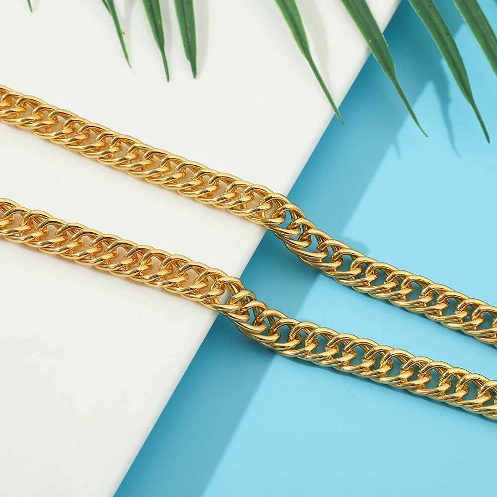 Hip Hop Rap Gold USD Pendant Necklace Luxury Rhinestone USD Currency Symbol Necklace Y250329