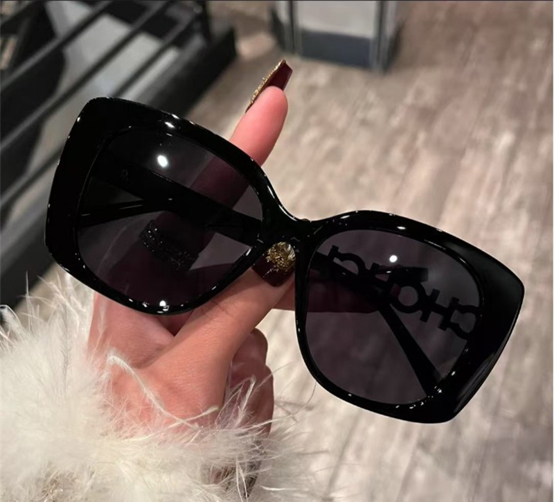 free shipping designer Sunglasses for woman and men Anti-UV vintage black Adumbral Sunglasses