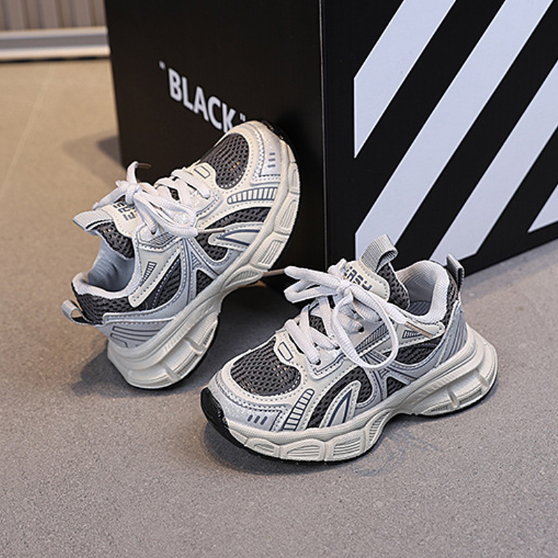 Toddl er Boys Mesh Shoes for Spring Summer Children Causal Sneaker Happysteps Kid Boy and Girl Outdoor shoes Color Mixed Student Trainers Shoes Sizes 