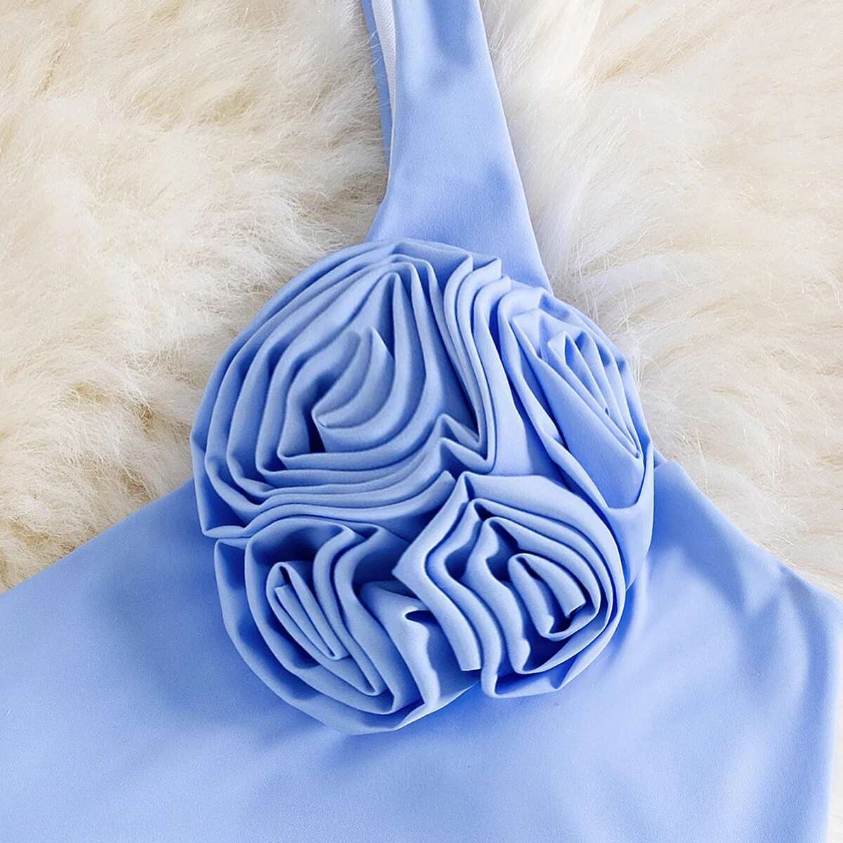 Dongdumaoyi Vintage D Flower Designer Swimwear Women Pink One Shoulder Hollow Backless Tummy Control Piece Swimsuit Bathing Suit