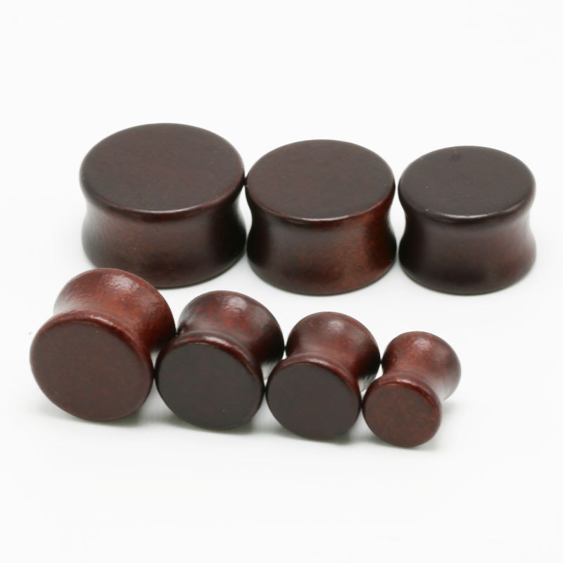 2pcs Wood and Expander Plug Natural Wooden Gauges Ear Plugs 20mm Flesh Tunnels Body Jewelry Piercings