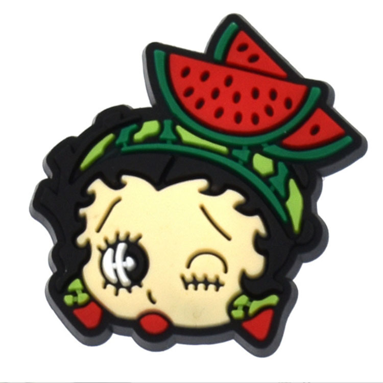 2025 cartoon pattern shoe charms cute movie theme shoecharms buckle pvc soft shoe part accessories gift