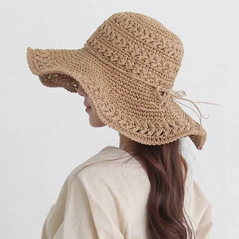 ladies hat spring hat straw hat retro touraat wen summer luffy helen kaminski hat straw hat beach hat wan Raffia hats X250329
