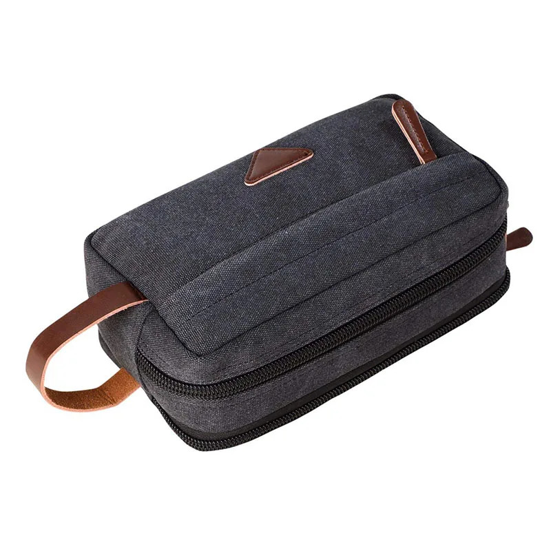 Men Clutch bag Toiletry Kit Cosmetic Organizer Bag Canvas Travel Waterproof Wash Bag Female Makeup Box Women Make Up Beauty Case 250328