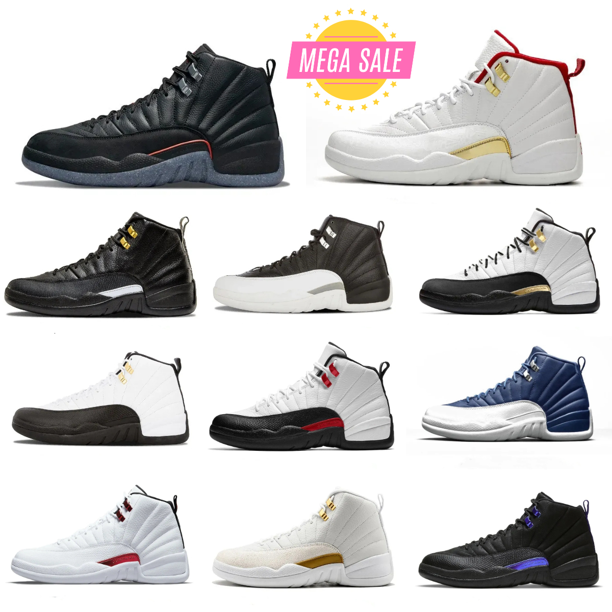 Trainers 12 12s Mens Basketball Shoes Jump Utility Grind Orange Black University Gold Cherry Twist Gamma Blue Taxi Fiba PlayoffsS Easter Tennis Sports Sneakers U88