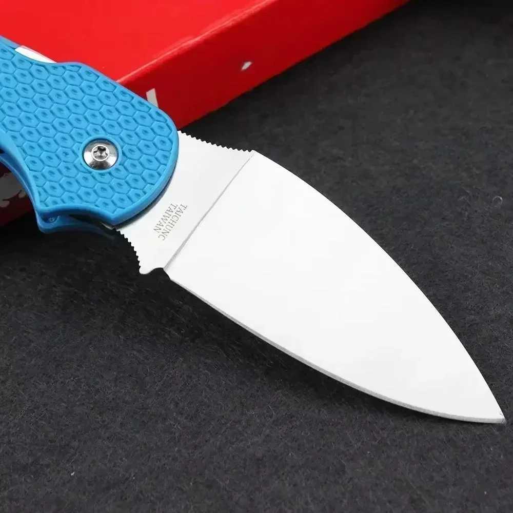 Sage-5 C123 Ball Bearing Folding Knife S30V Drop Point Blade FRN Handle Self Defense Hunting Survival Tactical EDC Tool 4 ColorZ250329