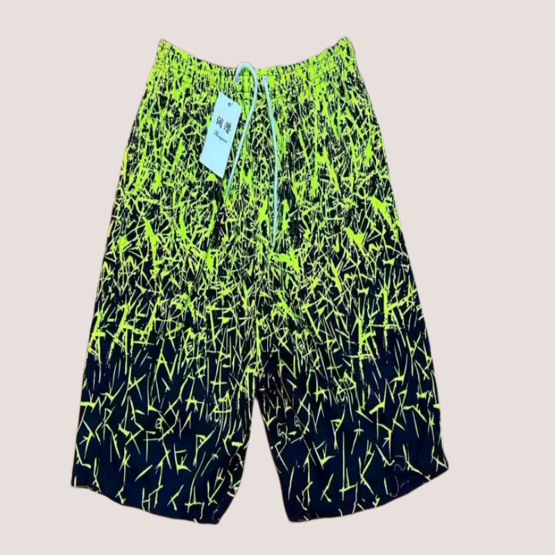 Brand High Quality New Style Free Delivery Designer Bag Summer Speed Dry Beach Pants For Men, 5% Casual Big Head Sports Surfing Fashion Thin Men'