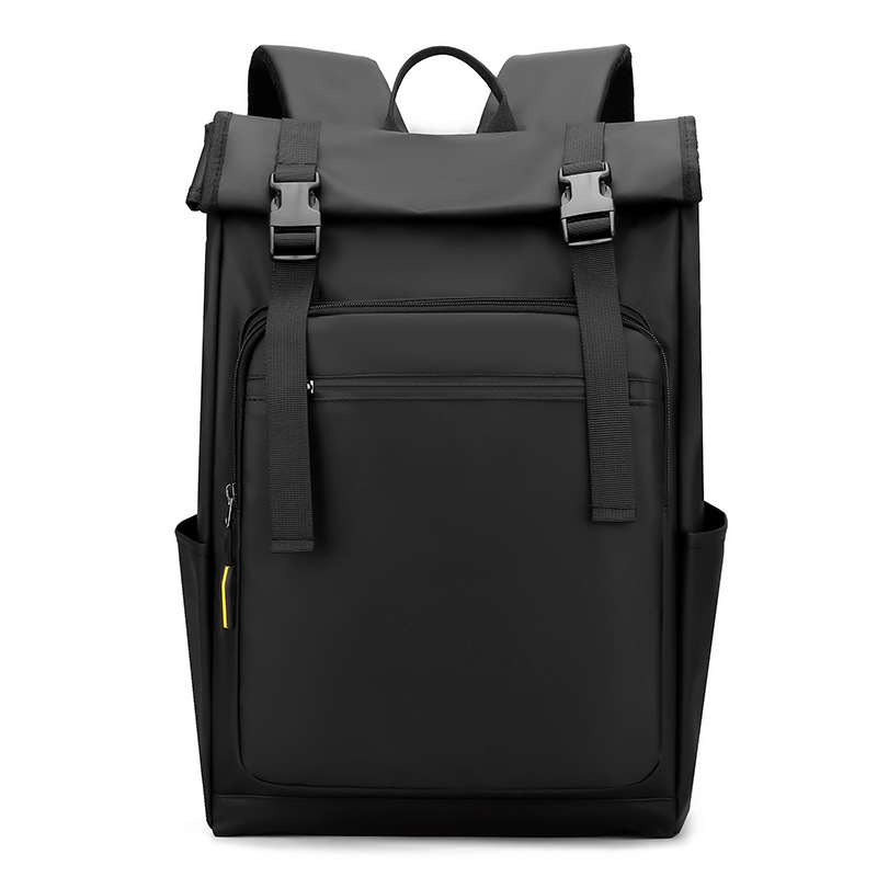 Folding roll-up backpack street trend backpack men's and women's casual backpack backpack commuter schoolbag women