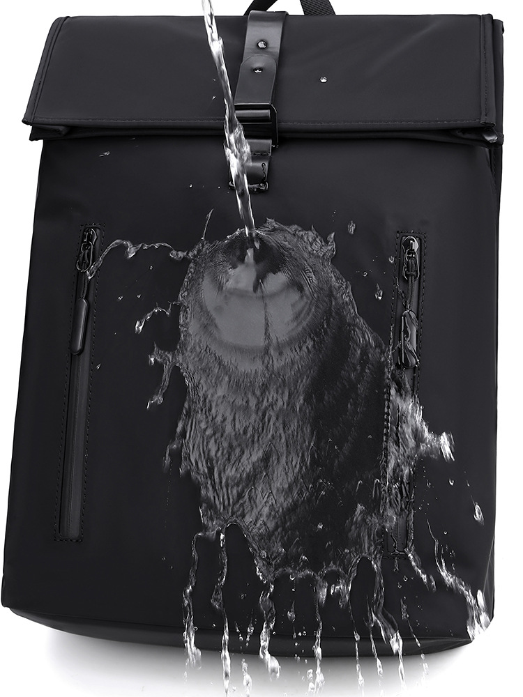 Backpack new men's business backpack senior sense clamshell backpack commuter computer 2025s hot