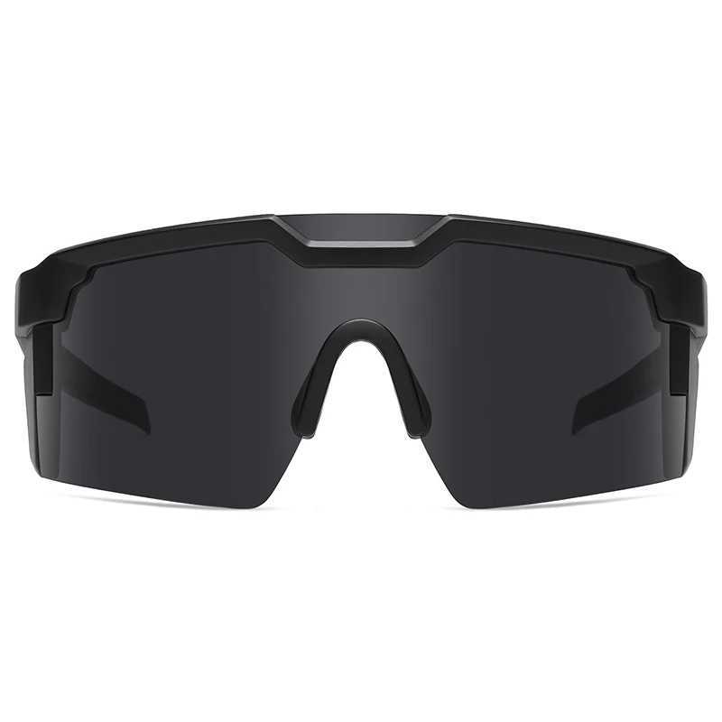 NEW High quality luxury Heat Wave brand sunglasses square Conjoined lens cycling Women men sun glasses UV400C250411