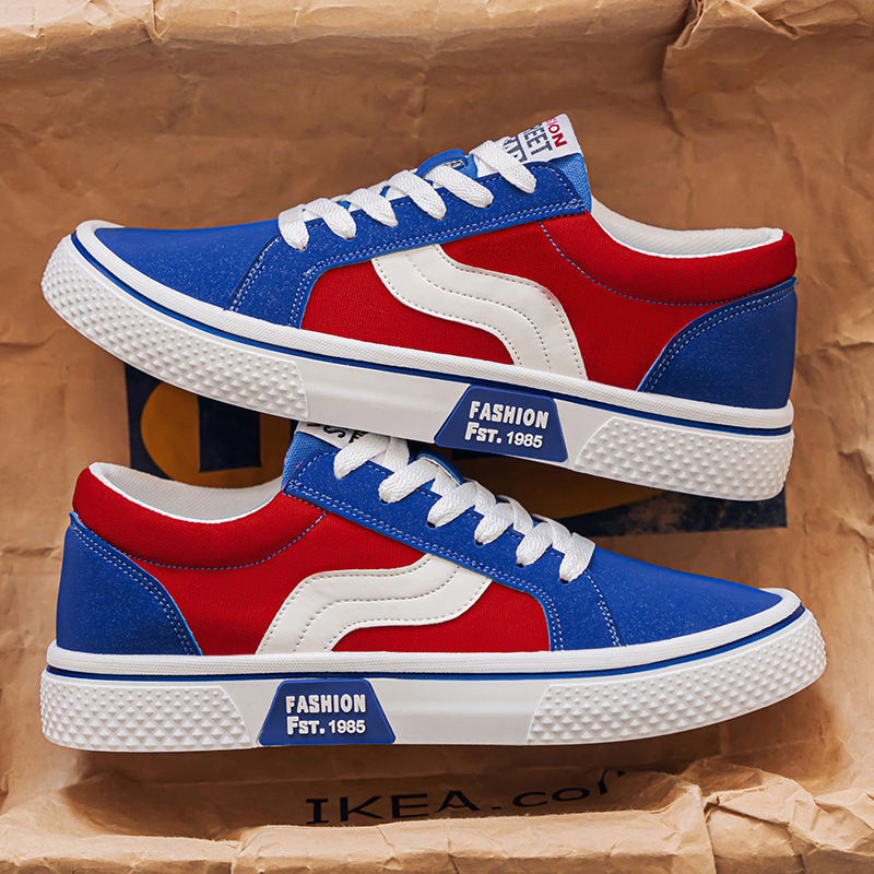 Top quality Brand High Quality New Style Free Delivery Designer shipping casual for men breathable non slip canvas shoes trendy comfortable fashionabl