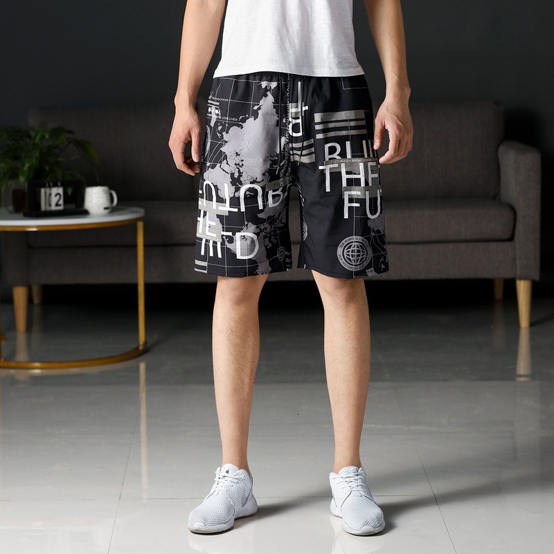 Free Delivery Designer Bag Summer Pants Men, Loose And Casual Five Inch Shorts, Ice Silk High Elasticity, Quick Drying, Beach Ready To Swim, Plus Size