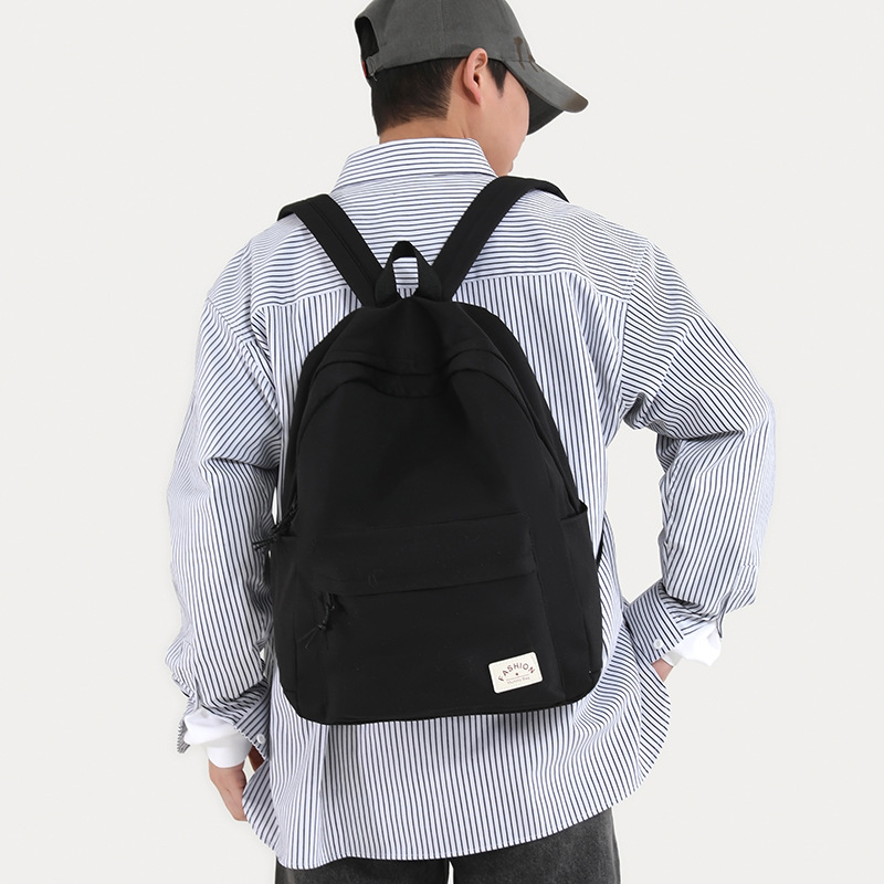 Backpack female simple leisure travel backpack junior high school students backpack men's and women's fashion trend backpack