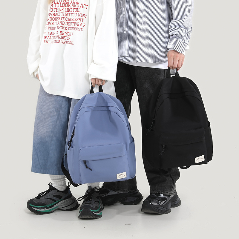 Backpack female simple leisure travel backpack junior high school students backpack men's and women's fashion trend backpack