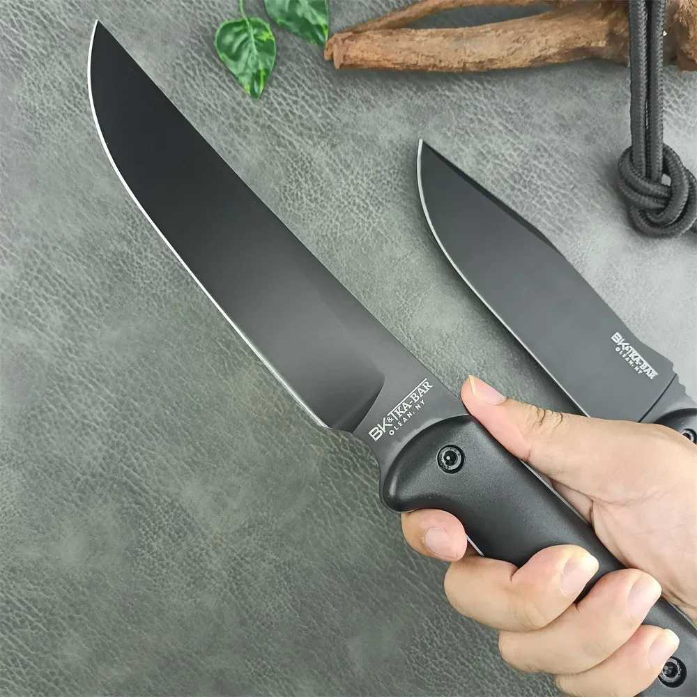 KA-BAR Becker series fixed blade - BK5-BK7-8Cr13Mov steel blade - tactical combat military practical survival knife Y250329