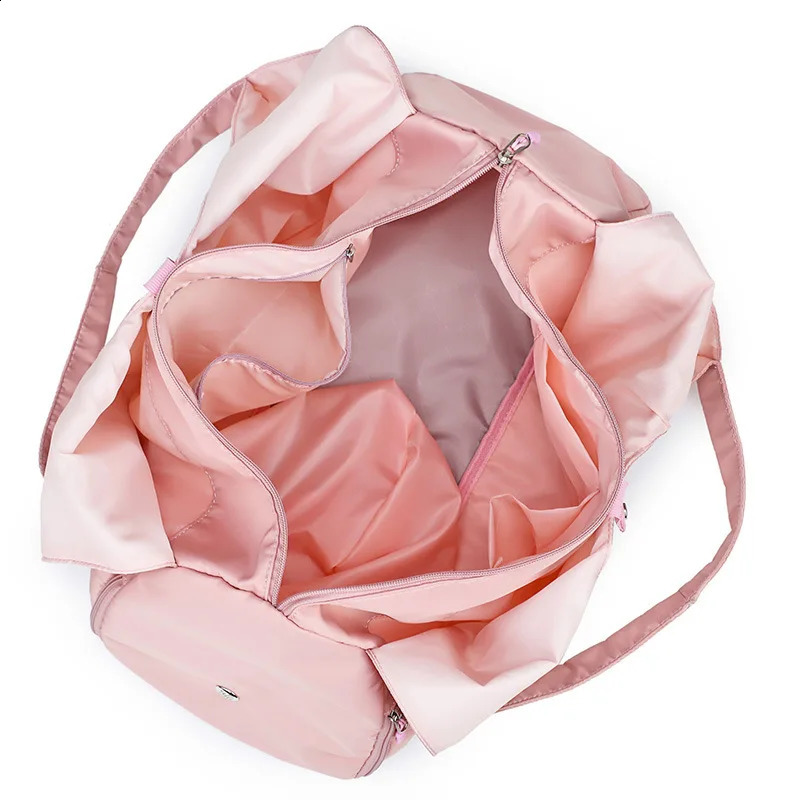 Yoga Mat Bag Womens Fitness Handbag Training Sac De Sports Swimming Travel Luggage Bag Dry Wet Separation Sports Shoulder Bag 250327
