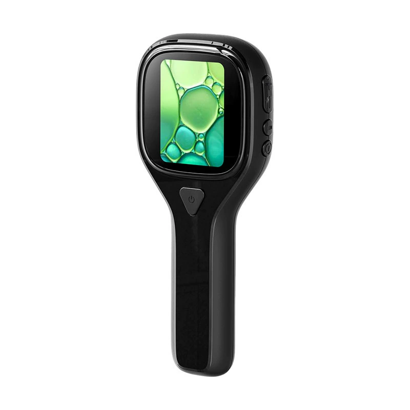Portable Kids Microscope: 500x Magnification, 2MP HD, Built-in Storage, PC/Mac Compatible, LED Lights - STEM Travel Tool for Students