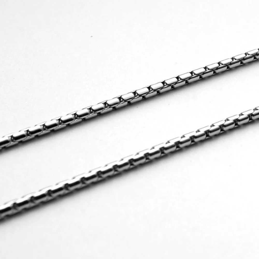 HNSP stainless steel chain metal pendant necklace used for mens necklace jewelry accessories Y250329