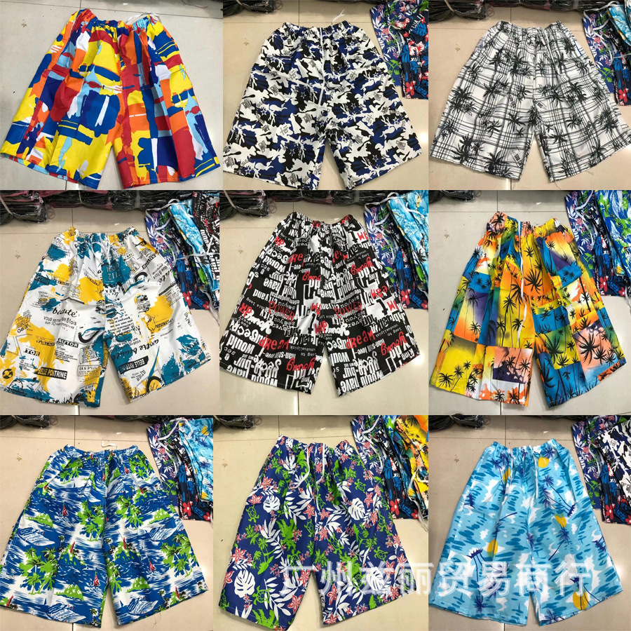 Top quality Brand High Quality New Style Free Delivery Designer Bag 2025 men's new beach pants, casual quick drying, straight cut fashion shorts,